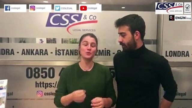 İlk Yurt Dışı Deneyimi, İlk Pasaport ve İngiltere Ankara Anlaşması Vizesi! - CSS LEGAL