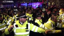 Tensión en las calles de Londres tras la arrolladora victoria Tory en las elecciones británicas