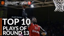 Turkish Airlines EuroLeague Regular Season Round 13 Top 10 Plays
