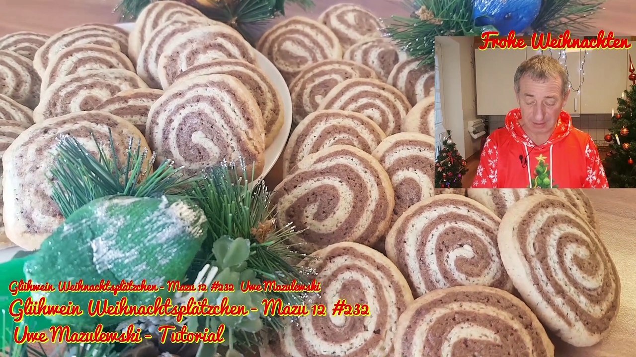 Mazu 12 Glühwein Weihnachtsplätzchen - Weihnachten 2019