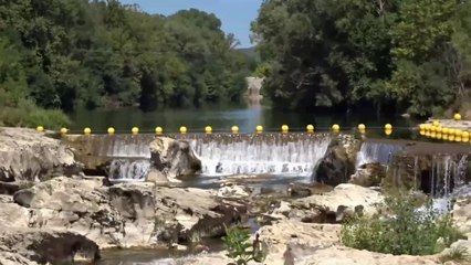 Cascades du Sautadet baignade en été