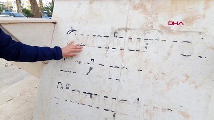 Atatürk anıtı'na çirkin saldırıya tepki