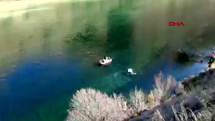 Elazığ fırat'a düşen kamyonetin sürücüsünün cesedi 13 gün sonra bulundu-arşiv