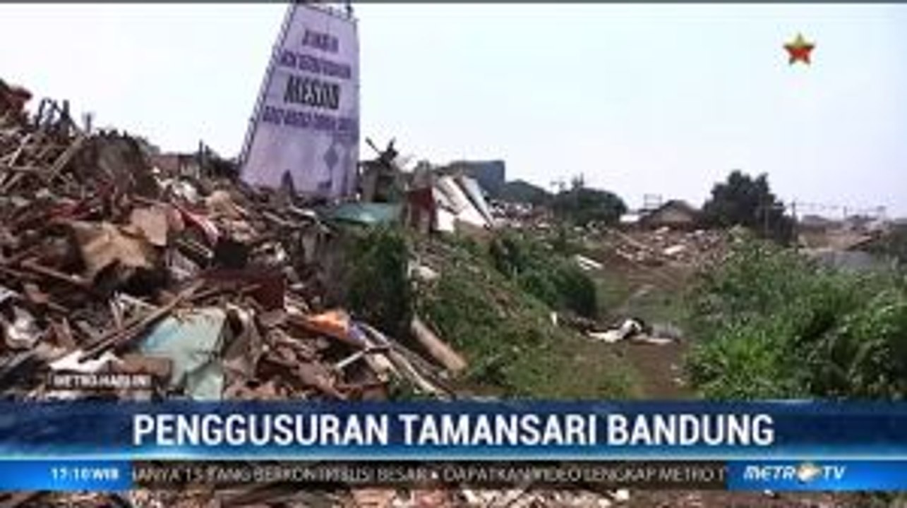 Suasana di Lokasi Penggusuran Tamansari Kondusif