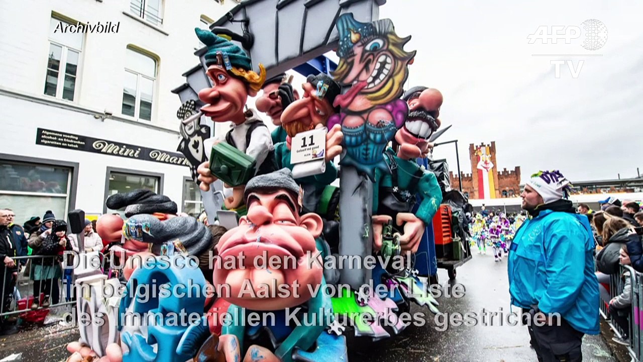 Rassismus: Aalster Karneval von Weltkulturerbeliste gestrichen