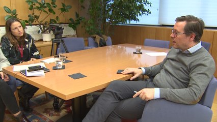 El portavoz del PP en la Asamblea de Madrid, Alfonso Serrano