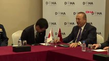 Dışişleri bakanı mevlüt çavuşoğlu, japonya savunma bakanı taro kono ile görüştü