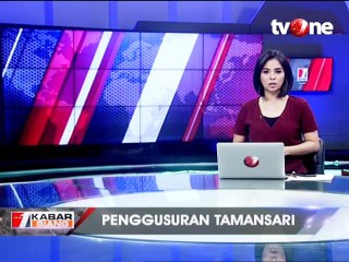 Penggusuran Tamansari Diwarnai Bentrokan