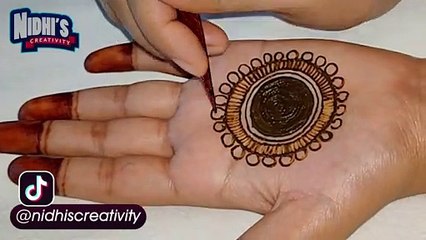 How to make Simple Mehndi Designs Step by Step