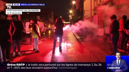 Grèves, les irréductibles - 14/12