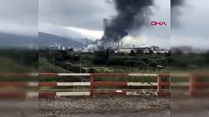 Hatay'da demir çelik fabrikasında patlama