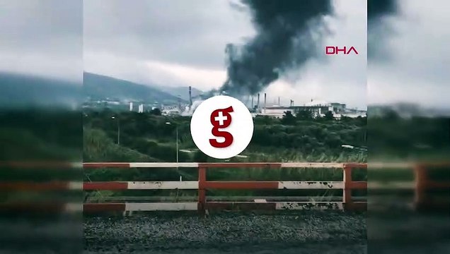 İskenderun Demir Çelik Fabrikası'nda patlama: Yaralı işçiler var