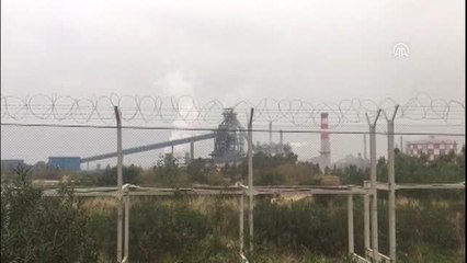 Hatay'da demir çelik fabrikasında patlama (2)