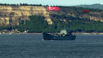 Çanakkale rus savaş gemileri, 'orsk' ve 'azov' akdeniz'e iniyor