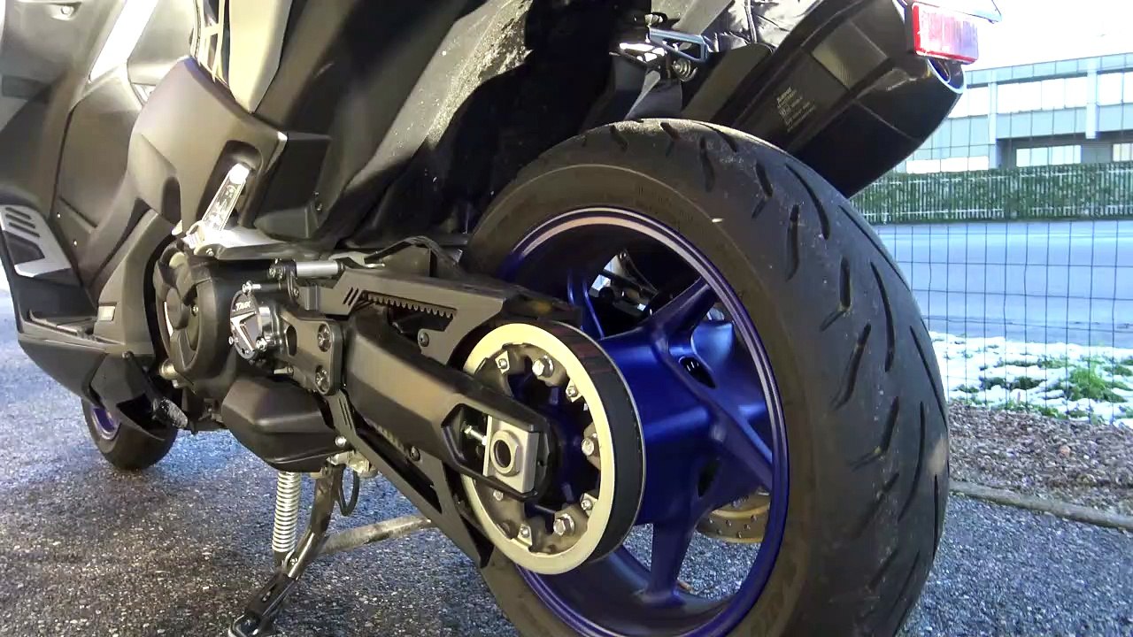 T MAX AKRAPOVIC EXHAUST SOUND NO DB KILLER