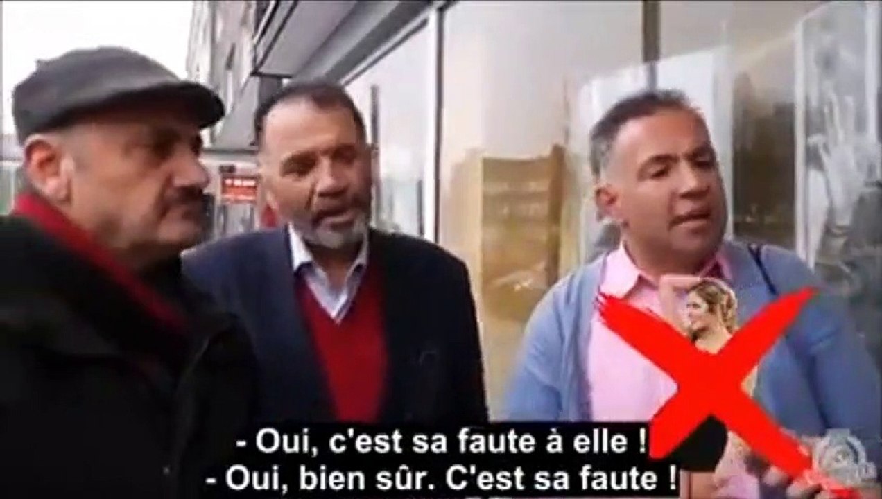 Si une européenne n’est pas voilée « c’est de sa faute si elle se fait violer, elle l’a cherché » – vidéo