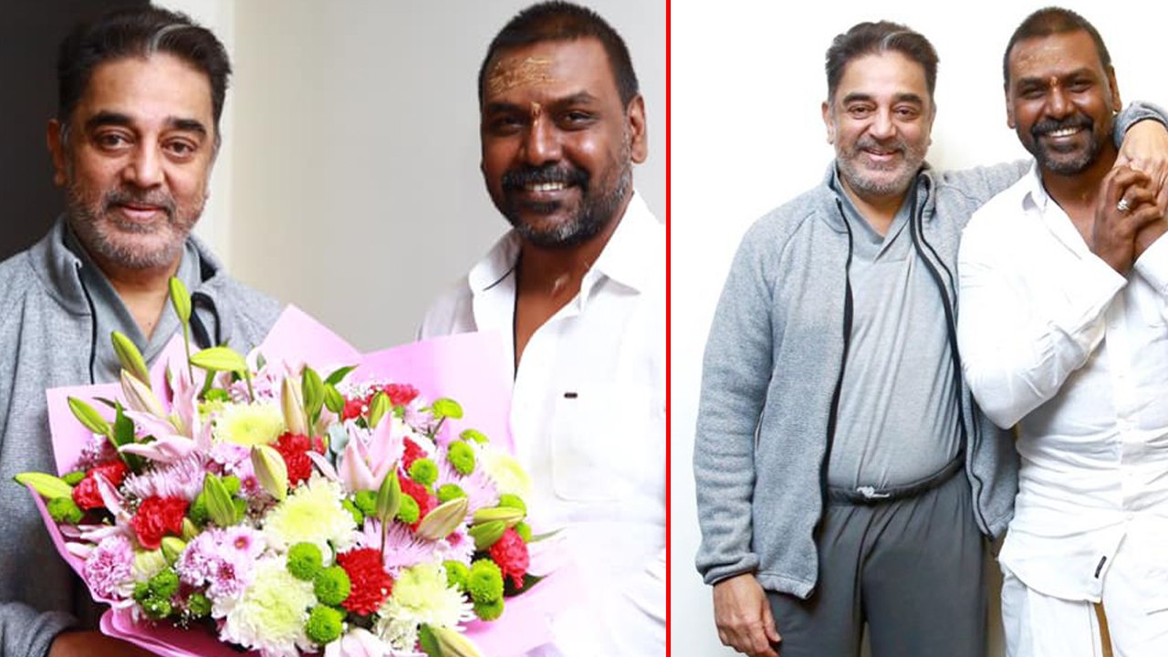 Ragava lawrence Meets Kamal Hassan | Darbar Audio Launch