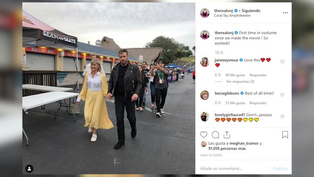 Olivia Newton-John y John Travolta vuelven a vestirse de 'Grease'
