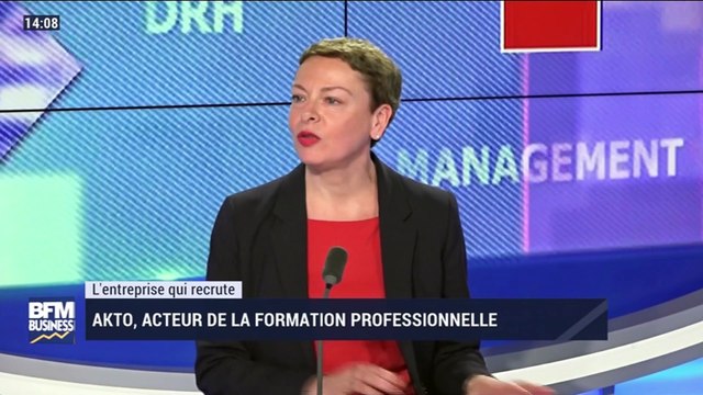 L'entreprise qui recrute: Akto, acteur de la formation professionnelle - 14/12