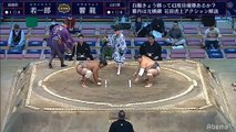Wakaichiro vs Hibikiryu - Kyushu 2019, Sandanme - Day 14