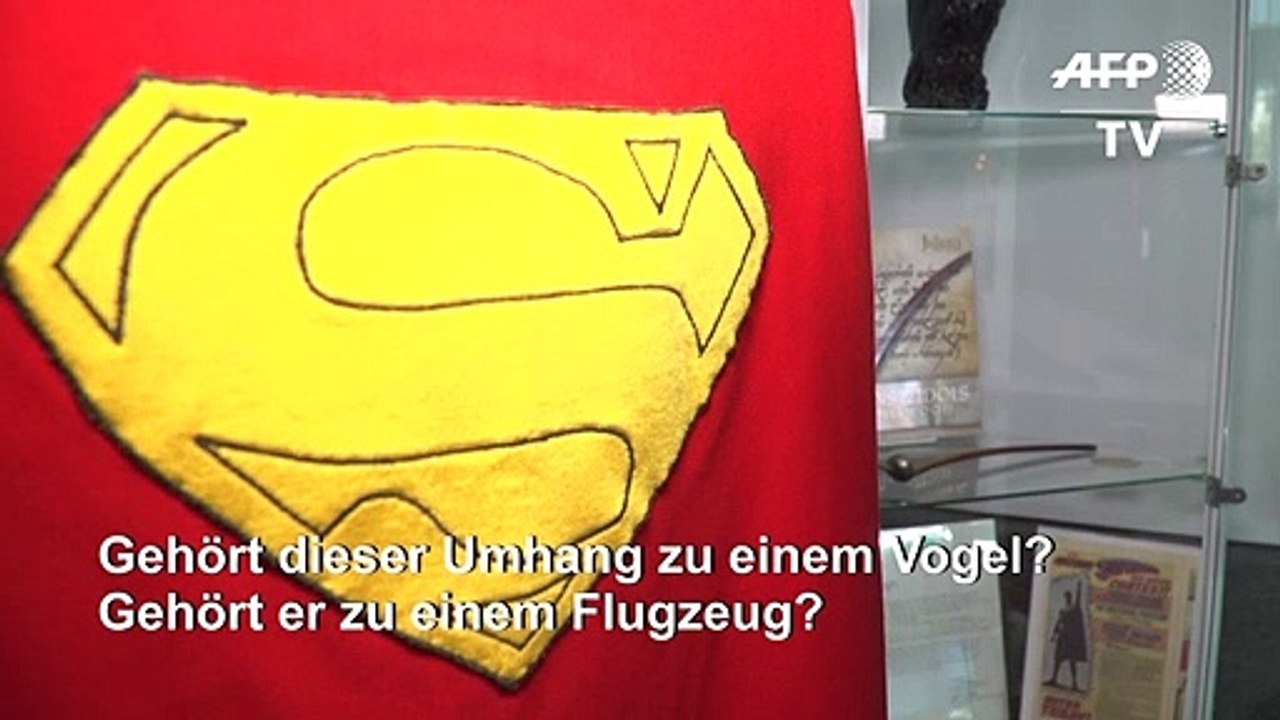 Supermans Umhang kommt unter den Hammer
