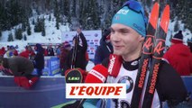 Jacquelin «Ça tremblait sur le dernier tir» - Biathlon - CM (H)