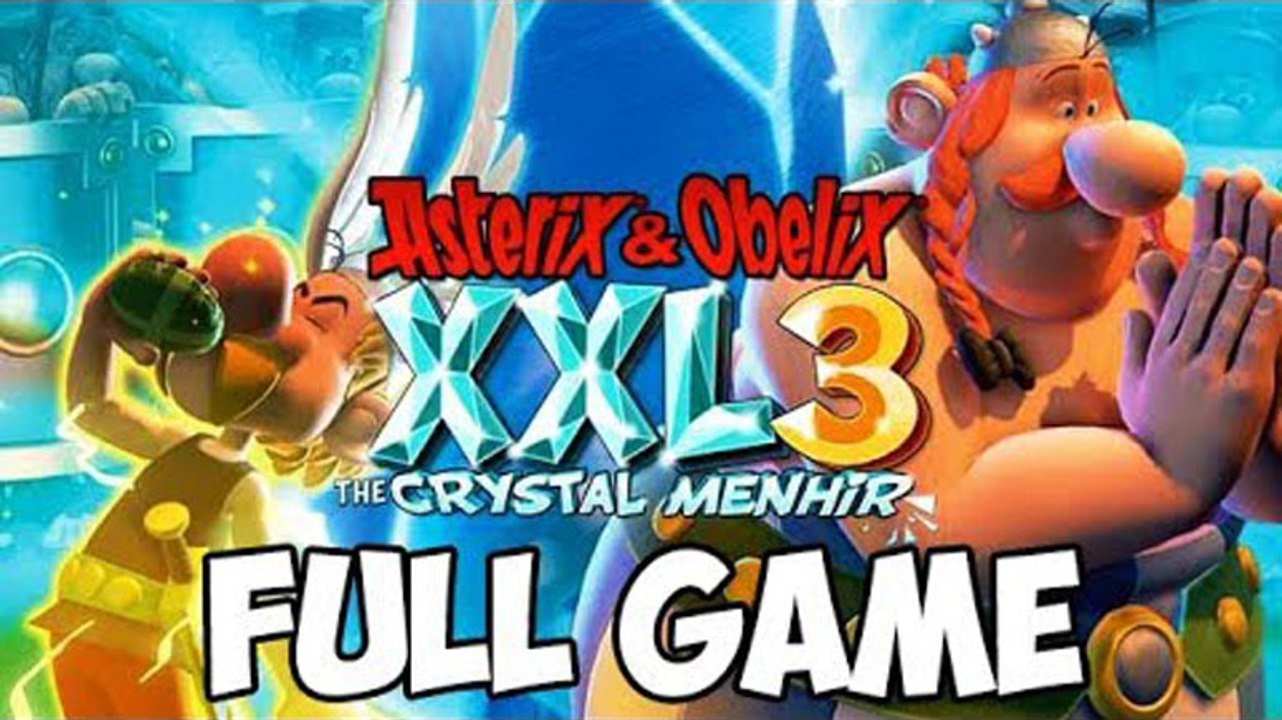 Asterix & Obelix XXL 3- The Crystal Menhir FULL Movie Game Longplay (PS4, XB1, PC)