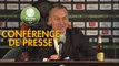 Conférence de presse FC Lorient - AJ Auxerre (1-0) : Christophe PELISSIER (FCL) - Jean-Marc FURLAN (AJA) - 2019/2020