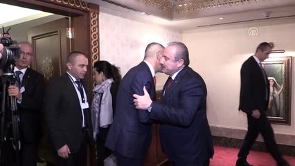 TBMM Başkanı Şentop, KKTC Meclisi Başkanı Teberrüken Uluçay ile görüştü