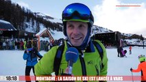 Montagne : la saison de ski est lancée à Vars !