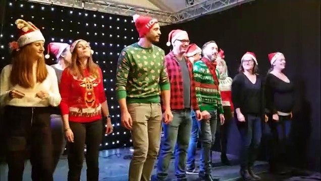 Marché de Noël de Creutzwald : la chorale thionvilloise Équinoxe présente un extrait de son spectacle NousGenerations