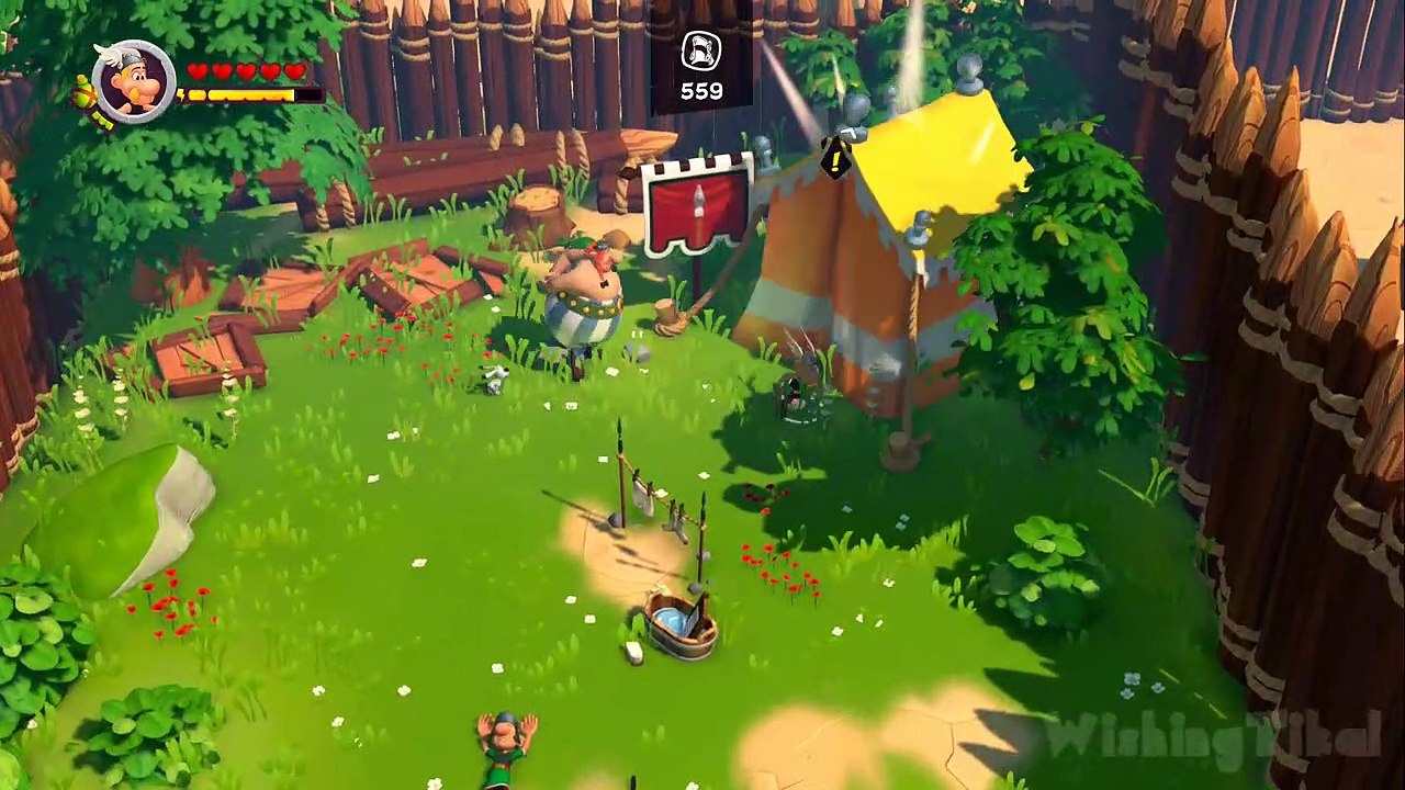 Asterix & Obelix XXL 3- The Crystal Menhir Walkthrough Part 1 (PS4) Chapter 1 - Gaul