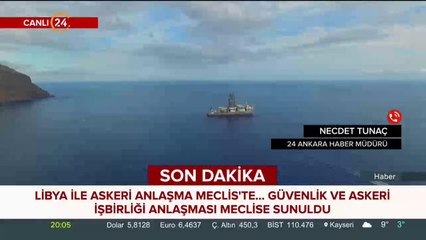 Mutabakat TBMM'ye sunuldu