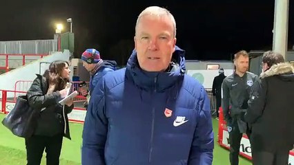 Kenny Jackett post Accrington defeat