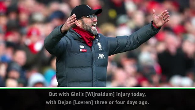 Klopp hits out at Club World Cup scheduling