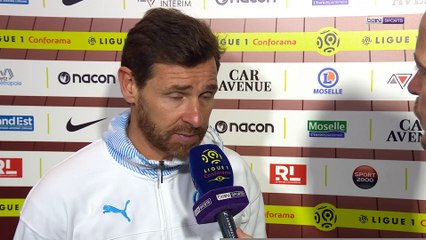 André Villas Boas : "Le point du nul est mérité pour les deux équipes"
