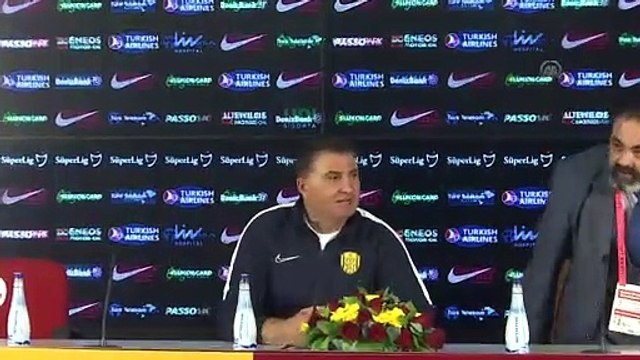 Galatasaray - MKE Ankaragücü maçının ardından - Mustafa Kaplan - İSTANBUL