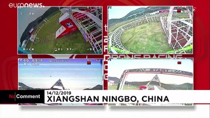 In Cina la corsa dei droni con concorrenti da tutto il mondo
