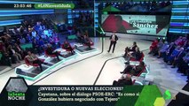 Eduardo Inda comenta en La Sexta Noche la situación actual del PSOE