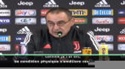 16e j. - Sarri : "Ronaldo n'a pas besoin de se reposer"