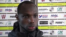 Après le match  Amiens SC - Dijon FCO - Moussa Konaté