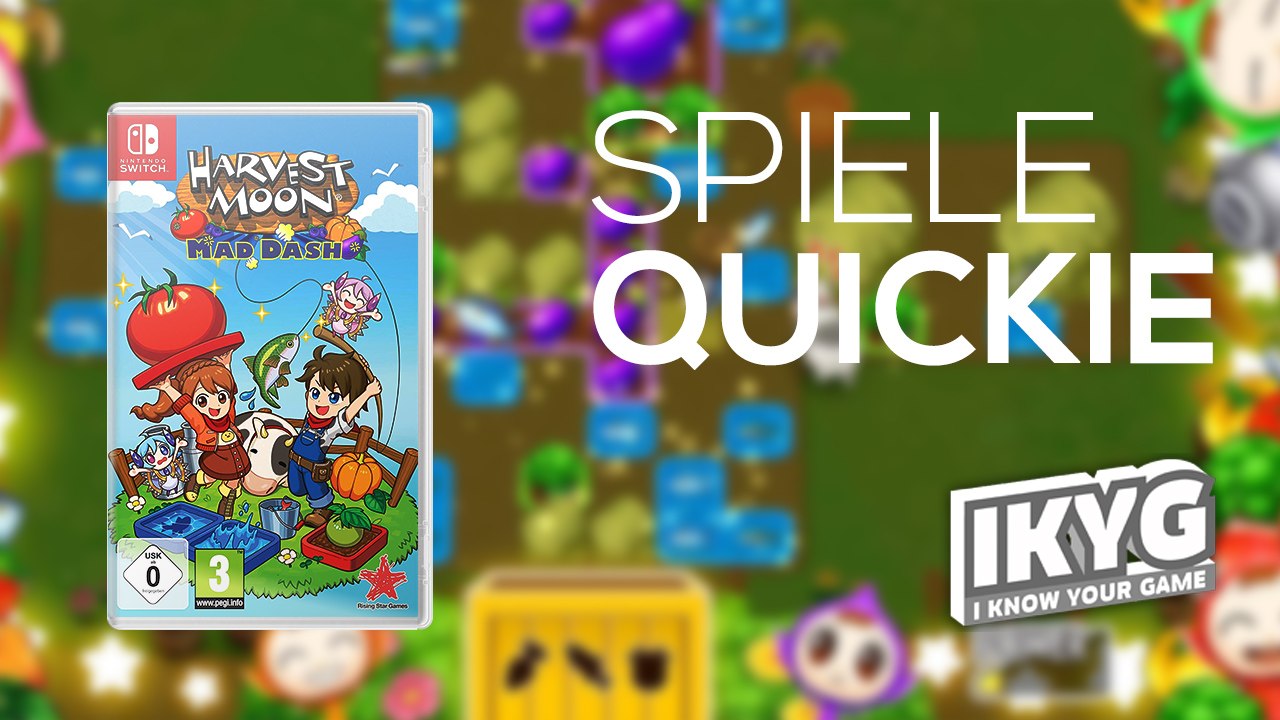 Harvest Moon Mad Dash - Spiele-Quickie