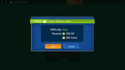 Microsoft Solitaire Collection - Tripeaks - November 24 2019