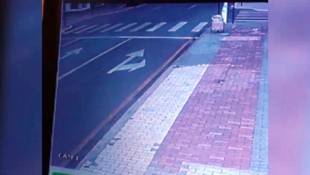 Veja: acidente entre Hornet e Clio é flagrado por câmeras de segurança