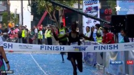 Pelari Asal Kenya Menjadi yang Tercepat di Metro TV Heritage Run 2019