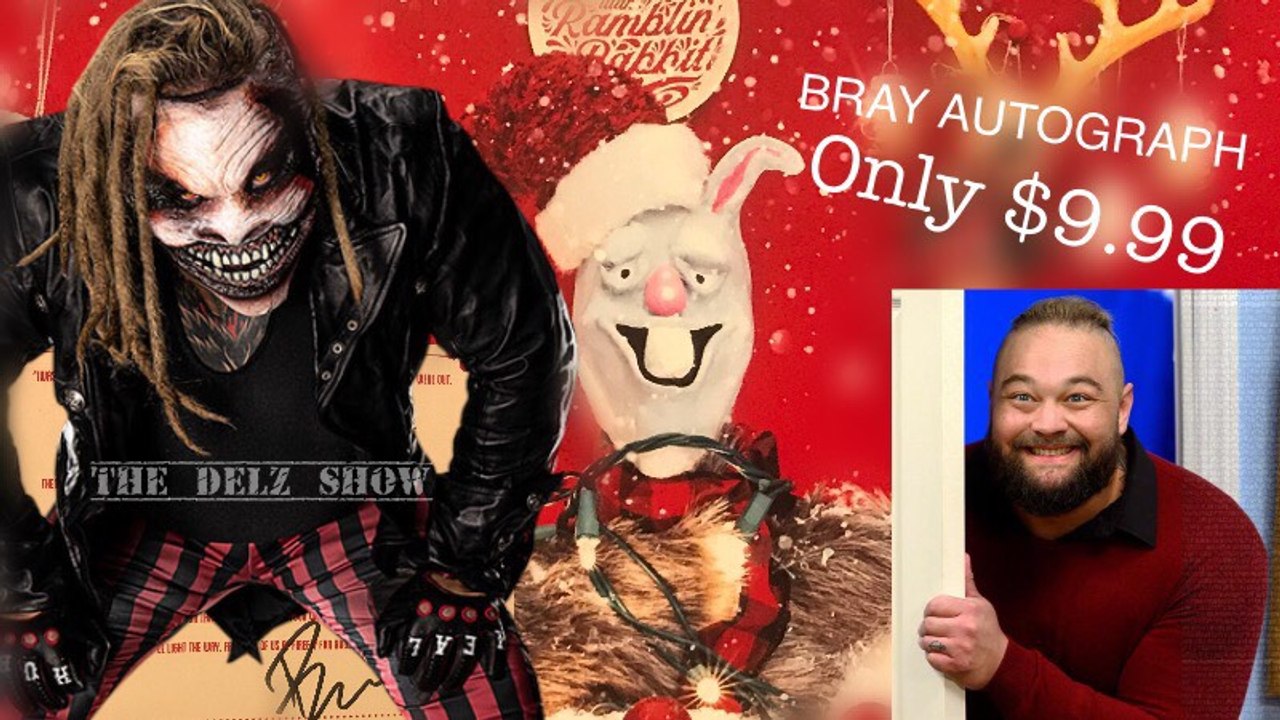 How to get a WWE Bray Wyatt The Fiend Autograph for less than 10 Bucks