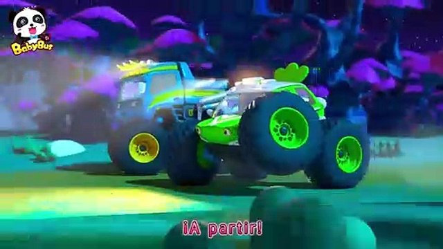 Aventura de Autos de Monstruos | Canciones Infantiles | BabyBus Español