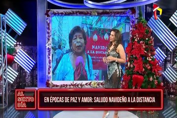 En épocas de paz y amor, un saludo navideño a la distancia
