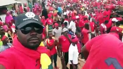 Nzérékoré dans la rue pour dire non à 3e mandat d'Alpha Condé