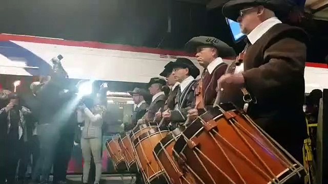 Annemasse - Genève : arrivée du Léman Express en gare de Cornavin